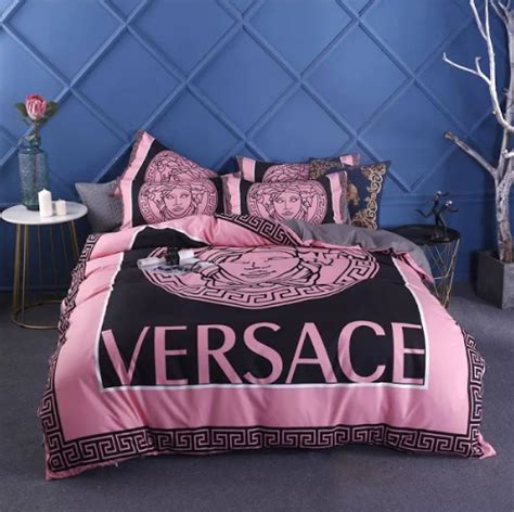 pink versace fabric|authentic Versace bedding.